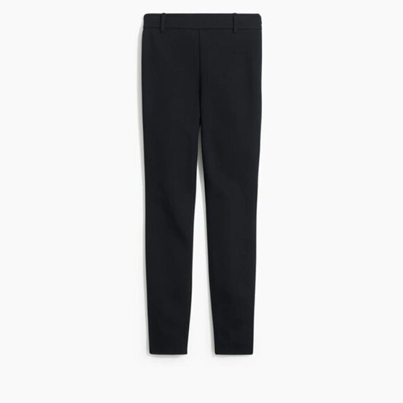 J by J. Crew Ponte Slim Work Pant Black 0 - Picture 4 of 4